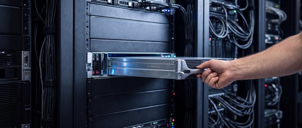 Server wird im Rack ausgetauscht: VMware-zu-Proxmox-Migration
